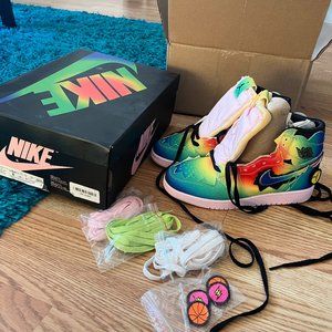 J Balvin x Air Jordan 1 Retro OG High 'Colores Y Vibras'- US Mens 6